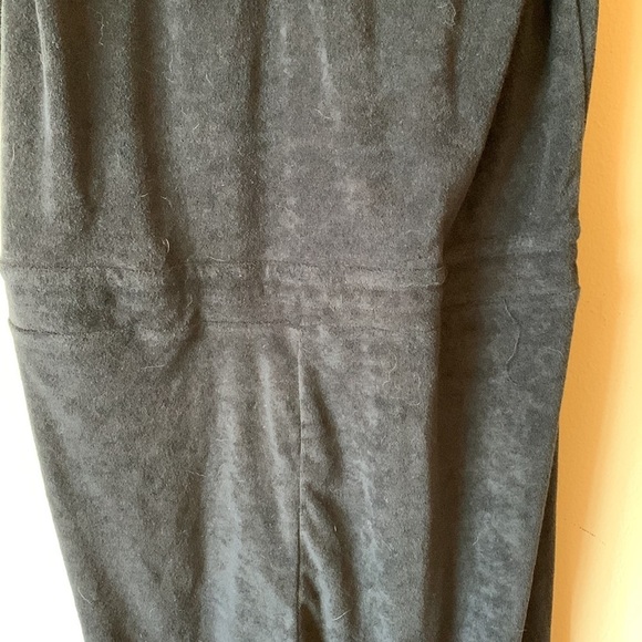 Wayf Hayden Womens Terry Sleeveless Knit Jumpsuit Black Padded Shoulder XL NWOT - Picture 13 of 15